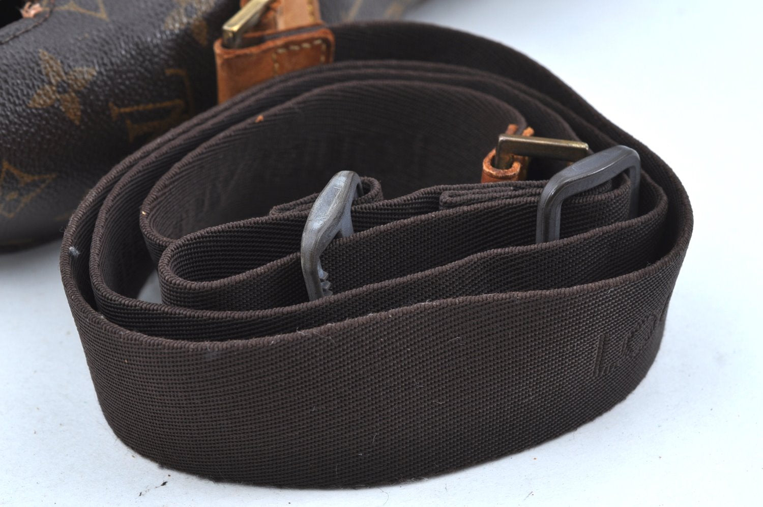 Authentic Louis Vuitton Monogram Abbesses Shoulder Bag M45257 LV Junk 6549H