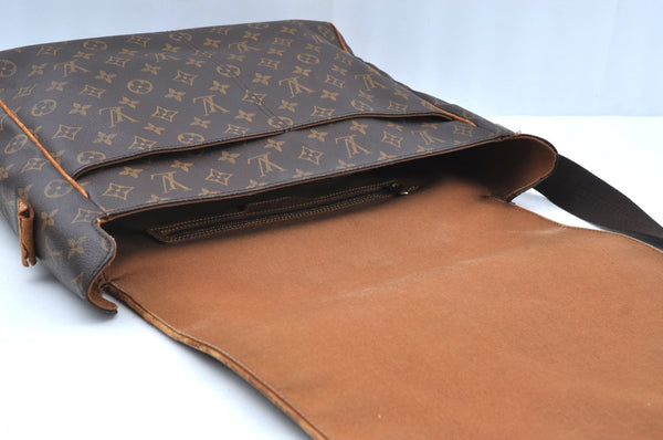 Authentic Louis Vuitton Monogram Abbesses Shoulder Bag M45257 LV Junk 6549H