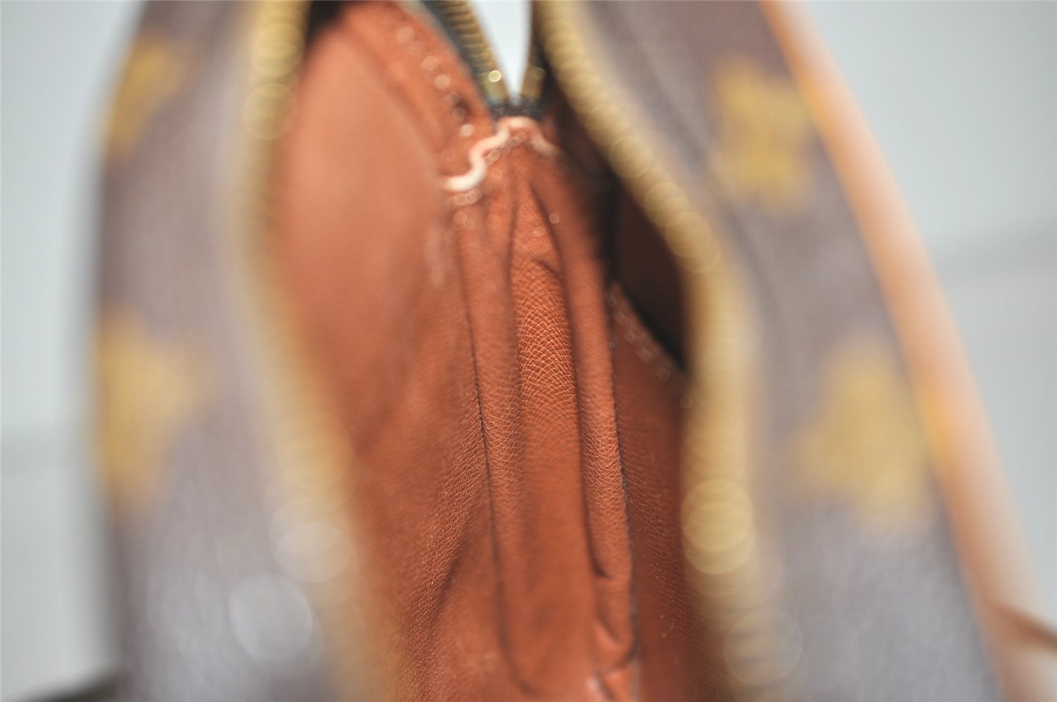 Authentic Louis Vuitton Monogram Danube Shoulder Cross Body Bag M45266 LV 6549I