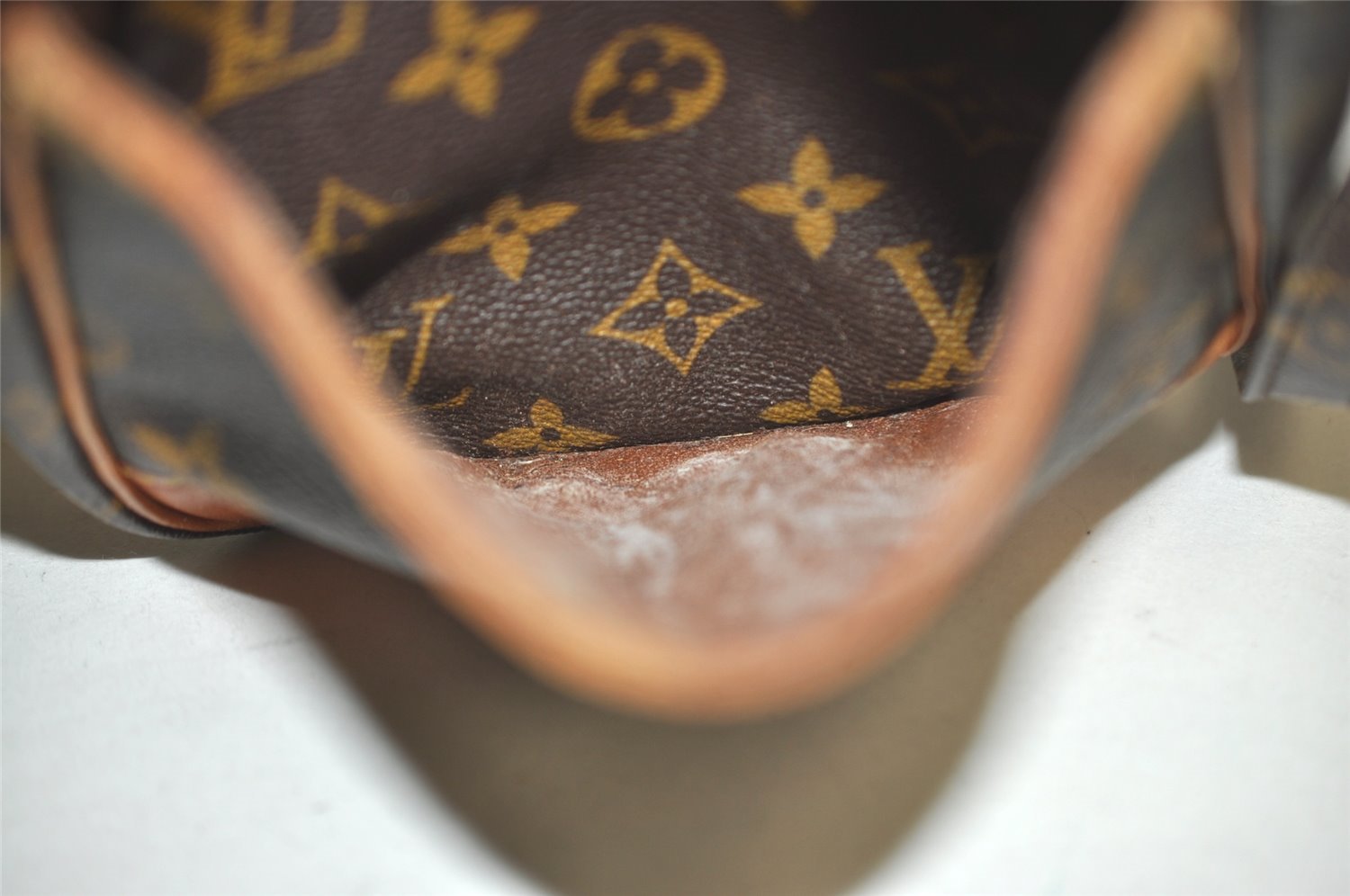 Authentic Louis Vuitton Monogram Danube Shoulder Cross Body Bag M45266 LV 6549I