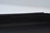 Authentic BURBERRY Vintage Check Leather Hand Bag Purse Black 6550J