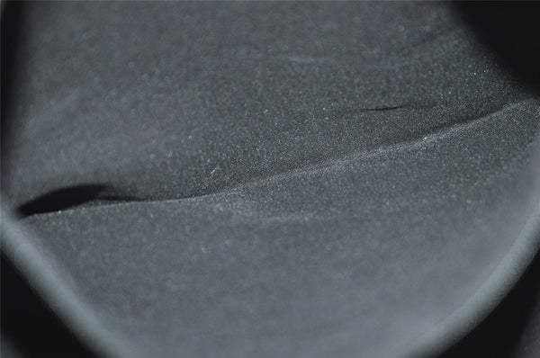 Authentic GUCCI GG Imprime Hand Boston Bag GG PVC Leather 272375 Silver 6552J