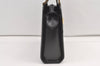 Authentic YVES SAINT LAURENT Hand Bag Purse Leather Black 6553J