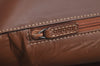 Authentic GUCCI Web Sherry Line Shoulder Bag GG Canvas Leather Brown 6555H