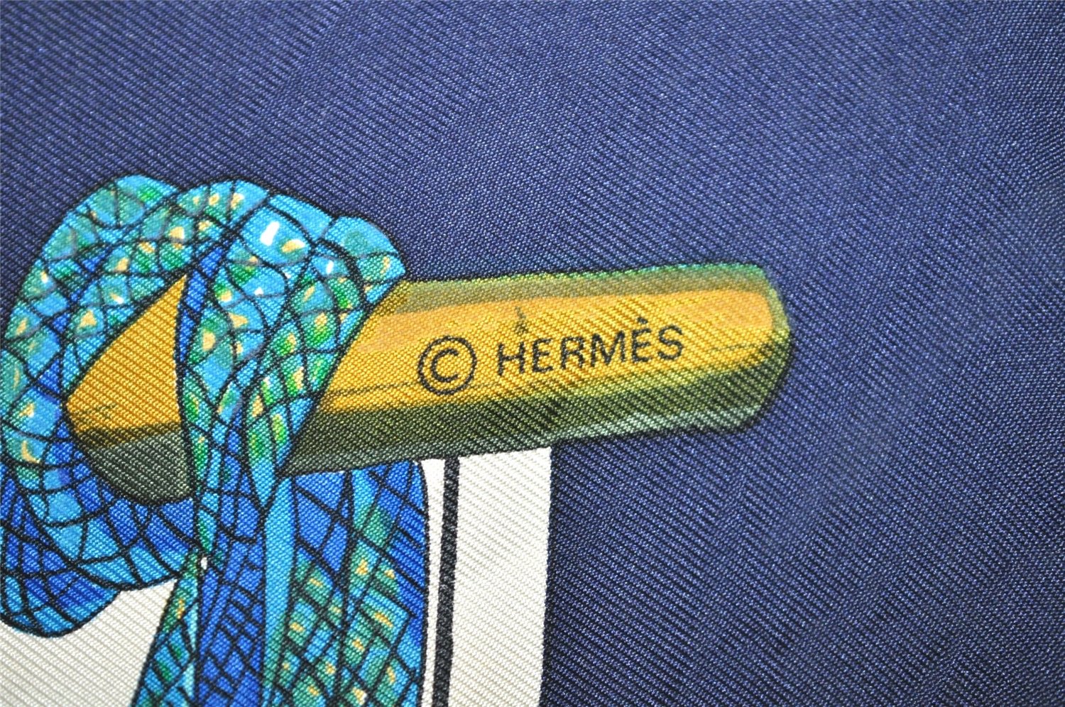 Authentic HERMES Carre 90 Scarf 