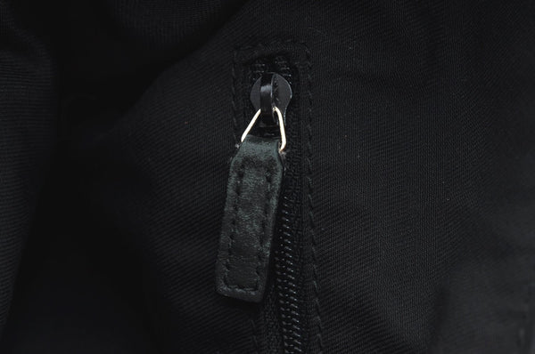 Authentic GUCCI Vintage Abbey Shoulder Hand Bag Enamel 189833 Khaki Green 6557J