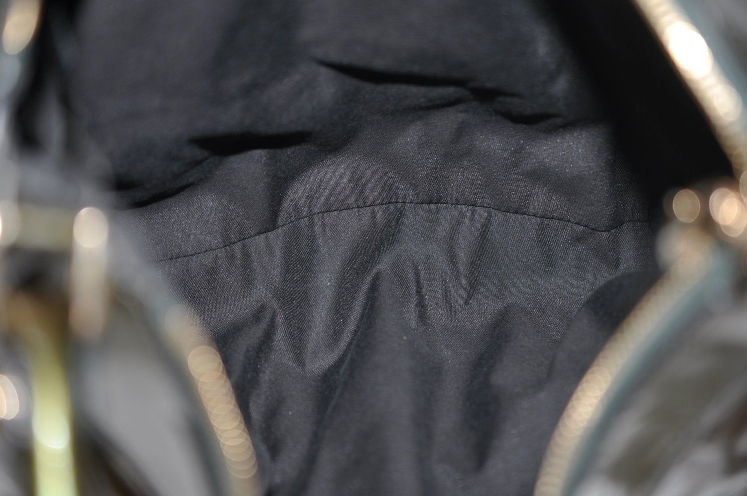 Authentic GUCCI Vintage Abbey Shoulder Hand Bag Enamel 189833 Khaki Green 6557J