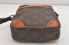 Authentic Louis Vuitton Monogram Danube Shoulder Cross Body Bag M45266 LV 6558J