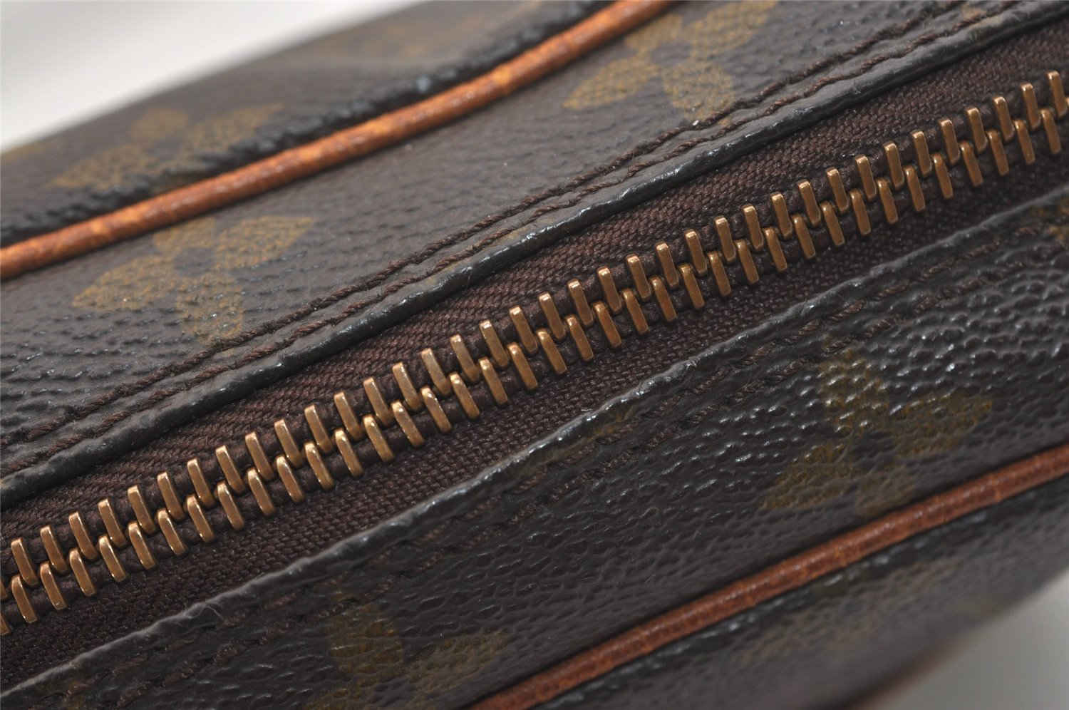 Authentic Louis Vuitton Monogram Danube Shoulder Cross Body Bag M45266 LV 6558J