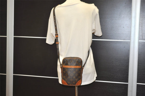 Authentic Louis Vuitton Monogram Danube Shoulder Cross Body Bag M45266 LV 6558J