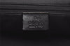Authentic GUCCI Jackie Hand Tote Bag GG Canvas Leather 0021064 Black 6559I