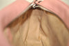 Authentic GUCCI GG Marmont Chain Shoulder Cross Bag Leather 447632 Pink 6560I