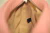 Authentic GUCCI GG Marmont Chain Shoulder Cross Bag Leather 447632 Pink 6560I