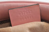 Authentic GUCCI GG Marmont Chain Shoulder Cross Bag Leather 447632 Pink 6560I