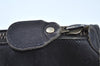 Authentic GUCCI Web Sherry Line Shoulder Cross Bag GG PVC Leather Navy 6561G