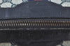 Authentic GUCCI Web Sherry Line Shoulder Cross Bag GG PVC Leather Navy 6561G