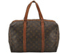 Authentic Louis Vuitton Monogram Sac Souple 35 Hand Boston Bag M41626 LV 6561J