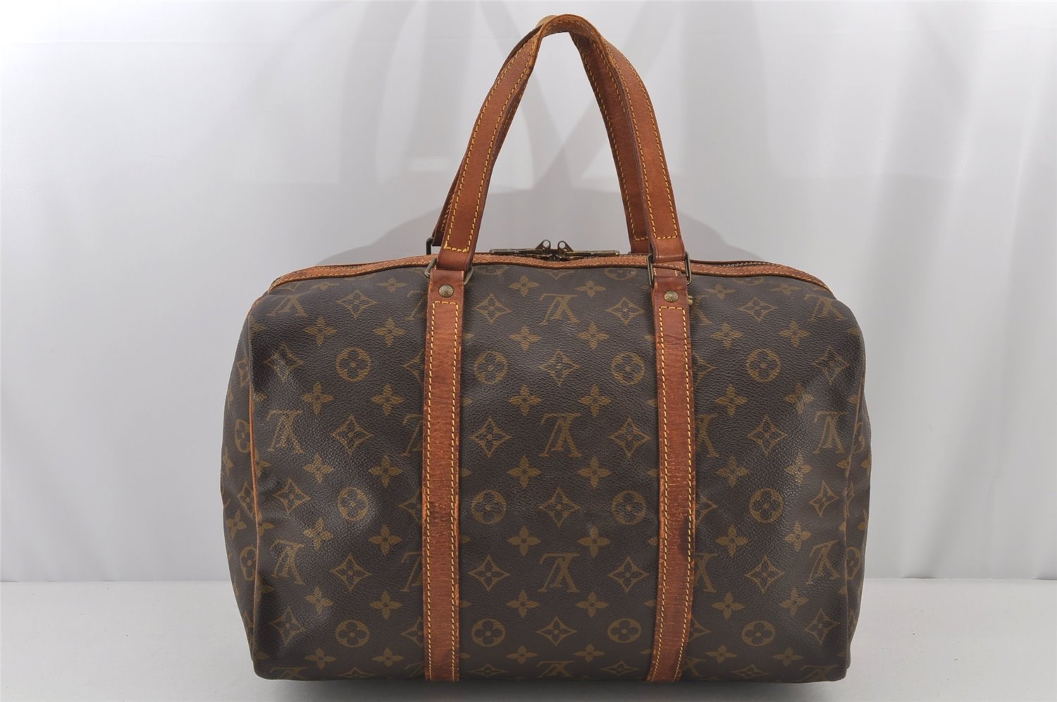 Authentic Louis Vuitton Monogram Sac Souple 35 Hand Boston Bag M41626 LV 6561J