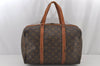 Authentic Louis Vuitton Monogram Sac Souple 35 Hand Boston Bag M41626 LV 6561J