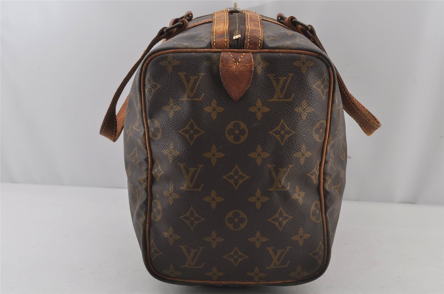 Authentic Louis Vuitton Monogram Sac Souple 35 Hand Boston Bag M41626 LV 6561J