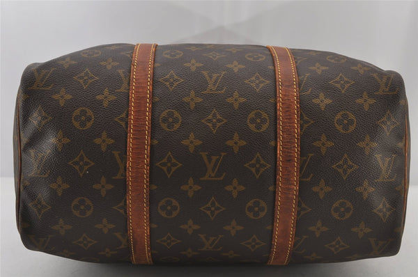 Authentic Louis Vuitton Monogram Sac Souple 35 Hand Boston Bag M41626 LV 6561J