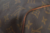 Authentic Louis Vuitton Monogram Sac Souple 35 Hand Boston Bag M41626 LV 6561J