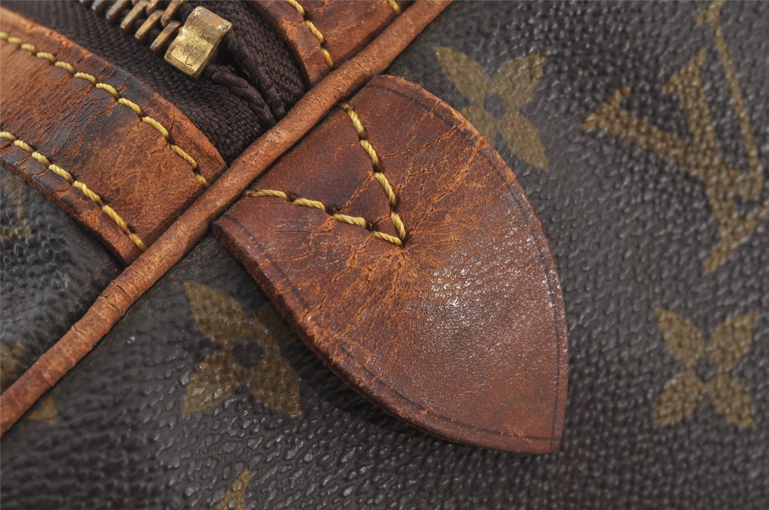 Authentic Louis Vuitton Monogram Sac Souple 35 Hand Boston Bag M41626 LV 6561J