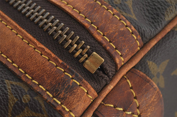 Authentic Louis Vuitton Monogram Sac Souple 35 Hand Boston Bag M41626 LV 6561J