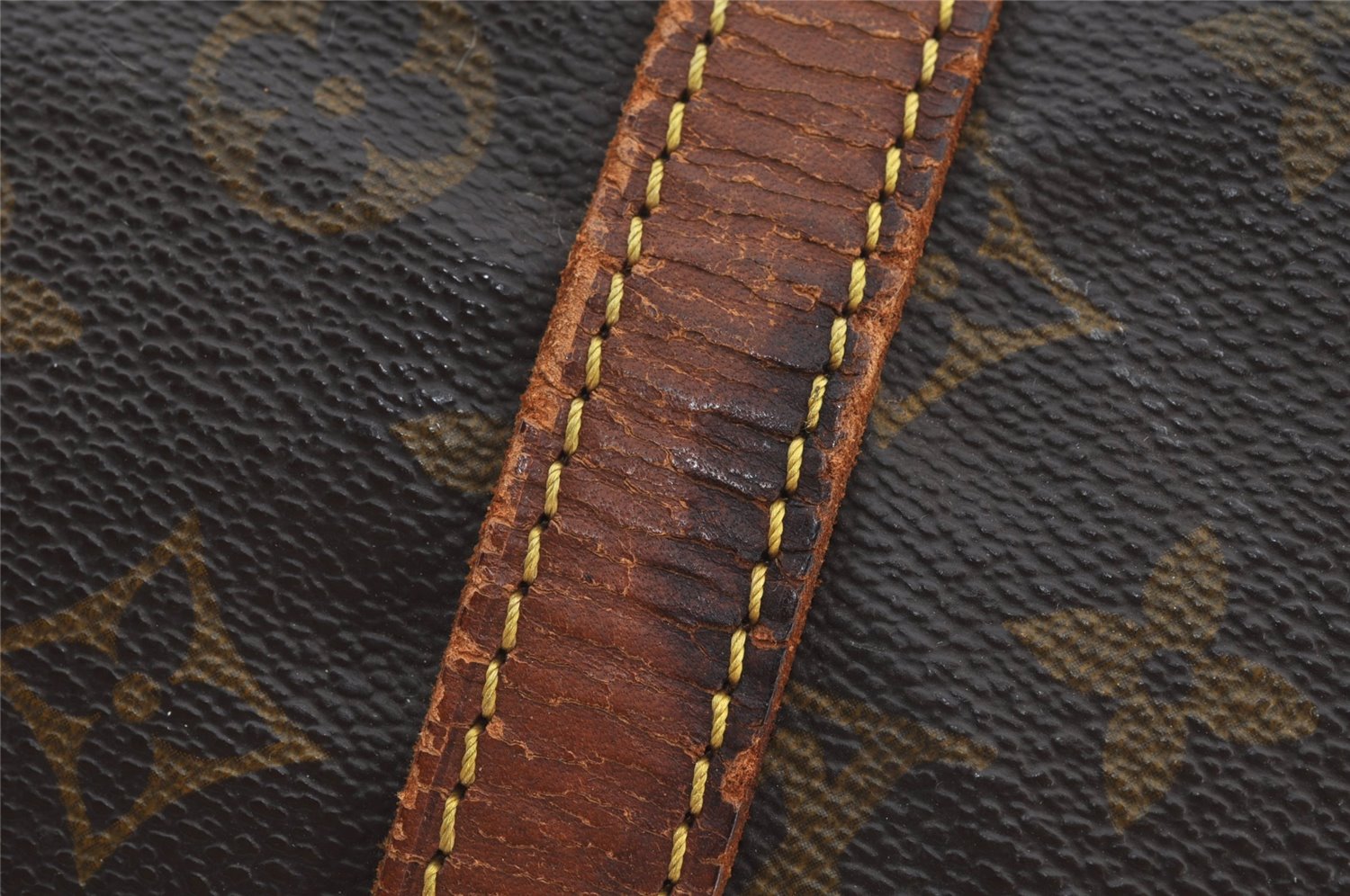 Authentic Louis Vuitton Monogram Sac Souple 35 Hand Boston Bag M41626 LV 6561J