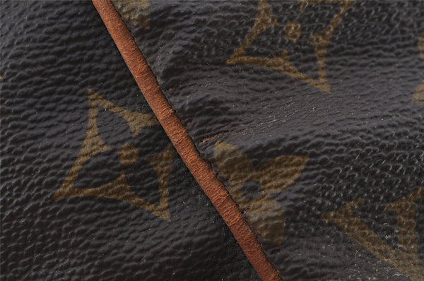 Authentic Louis Vuitton Monogram Sac Souple 35 Hand Boston Bag M41626 LV 6561J