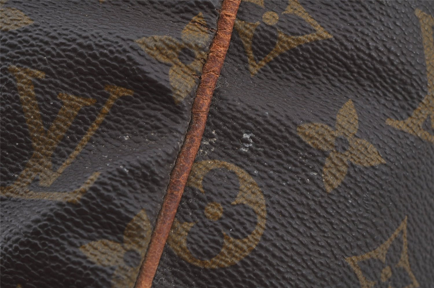 Authentic Louis Vuitton Monogram Sac Souple 35 Hand Boston Bag M41626 LV 6561J