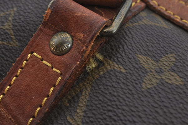 Authentic Louis Vuitton Monogram Sac Souple 35 Hand Boston Bag M41626 LV 6561J