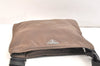 Authentic PRADA Nylon Tessuto Leather Shoulder Cross Body Bag Purse Brown 6561K