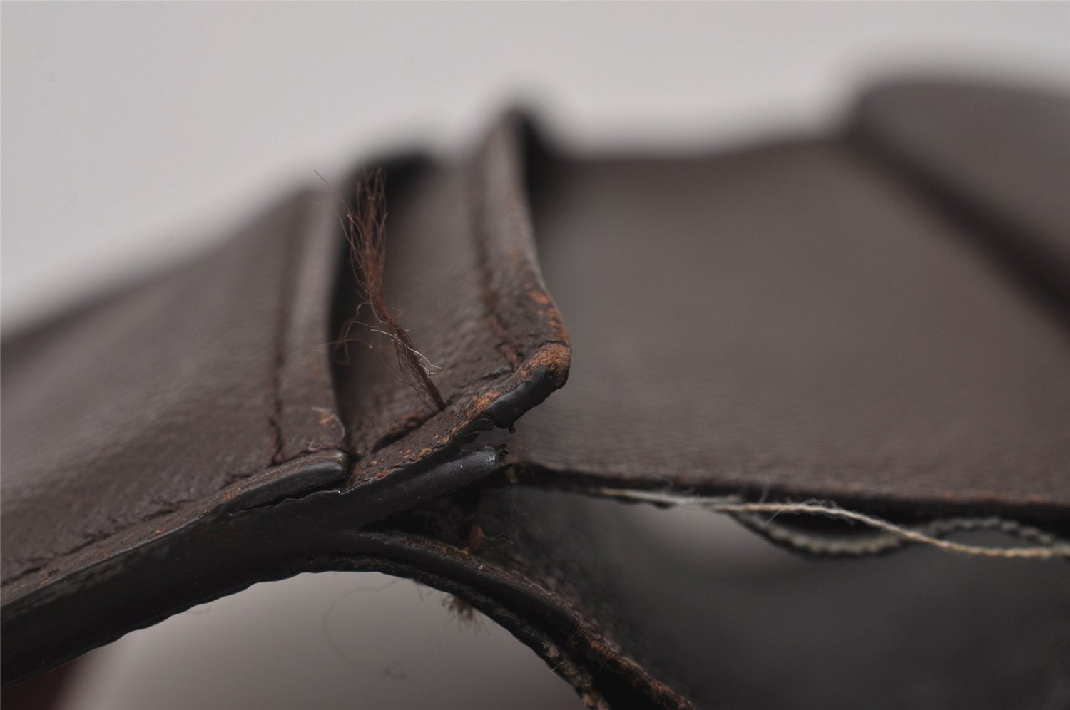 Auth Louis Vuitton Damier Porte Monnaie Billets Viennois Wallet N61664 LV 6562I