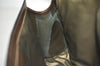 Authentic GUCCI Web Sherry Line Clutch Hand Bag Purse GG PVC Leather Brown 6562J