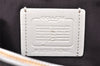 Authentic COACH Signature Shoulder Hand Bag PVC Leather F57842 Beige 6562K