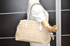 Authentic COACH Signature Shoulder Hand Bag PVC Leather F57842 Beige 6562K