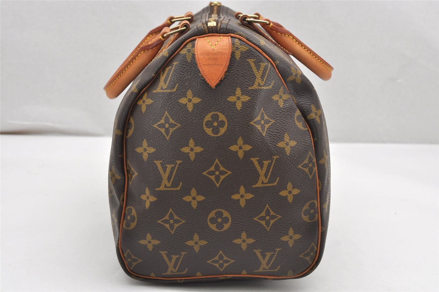 Authentic Louis Vuitton Monogram Speedy 30 Hand Boston Bag M41526 LV 6563K