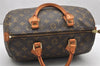 Authentic Louis Vuitton Monogram Speedy 30 Hand Boston Bag M41526 LV 6563K