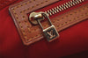 Authentic Louis Vuitton Vernis Reade PM Hand Bag Red M91088 LV 6565J