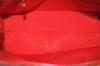 Authentic Louis Vuitton Vernis Reade PM Hand Bag Red M91088 LV 6565J