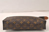 Auth Louis Vuitton Monogram Poche Toilette 26 M47542 Cosmetics Pouch Junk 6565K