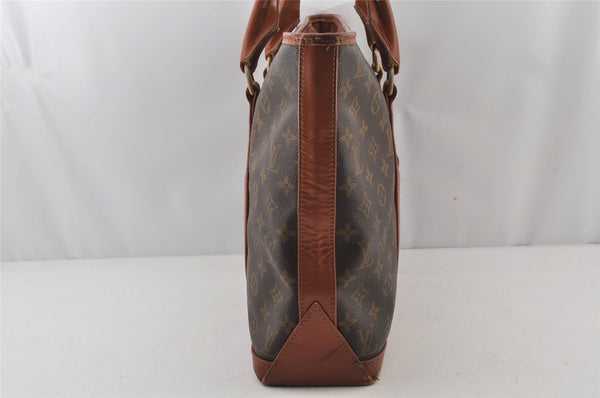 Auth Louis Vuitton Monogram Sac Weekend PM Vintage Tote Hand Bag M42425 LV 6566J
