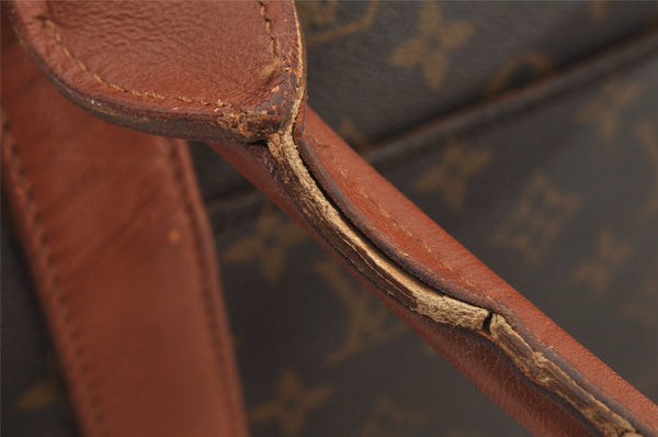 Auth Louis Vuitton Monogram Sac Weekend PM Vintage Tote Hand Bag M42425 LV 6566J