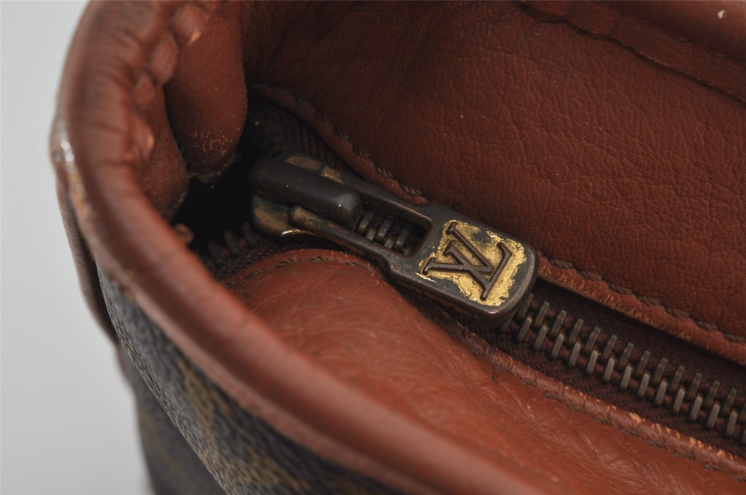 Auth Louis Vuitton Monogram Sac Weekend PM Vintage Tote Hand Bag M42425 LV 6566J