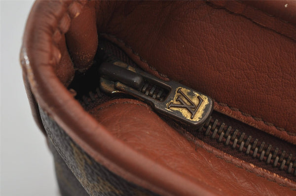 Auth Louis Vuitton Monogram Sac Weekend PM Vintage Tote Hand Bag M42425 LV 6566J