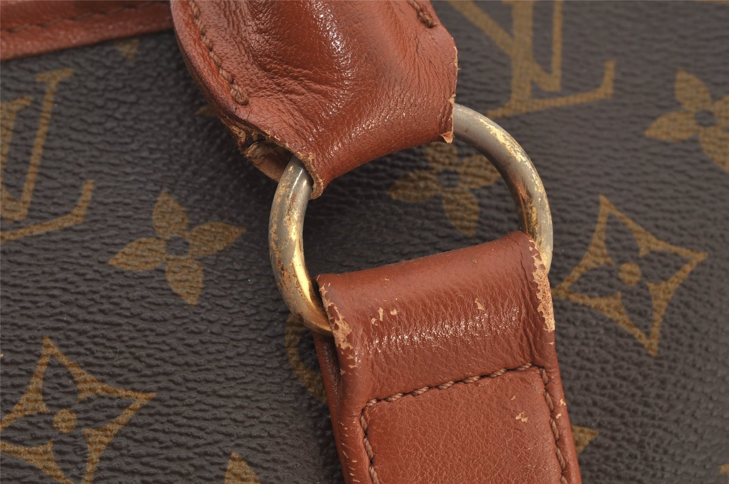 Auth Louis Vuitton Monogram Sac Weekend PM Vintage Tote Hand Bag M42425 LV 6566J