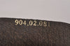 Authentic GUCCI Web Sherry Line Shoulder Cross Bag GG PVC Leather Brown 6567J