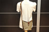Authentic GUCCI Web Sherry Line Shoulder Cross Bag GG PVC Leather Brown 6567J