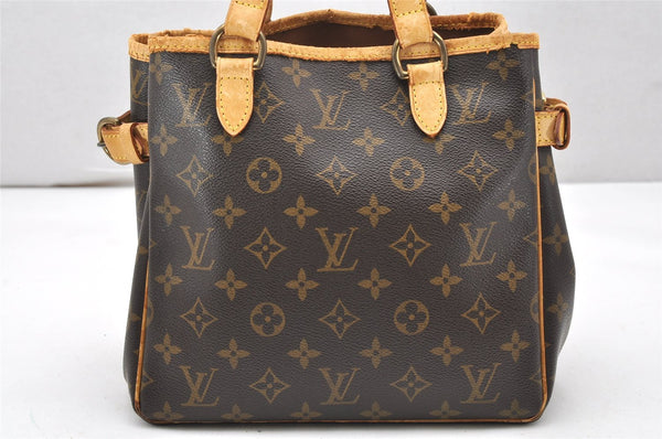 Authentic Louis Vuitton Monogram Batignolles Hand Tote Bag M51156 LV 6568K